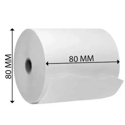 [TTR8080] Thermal Till Roll 80x80mm (x20 rolls)