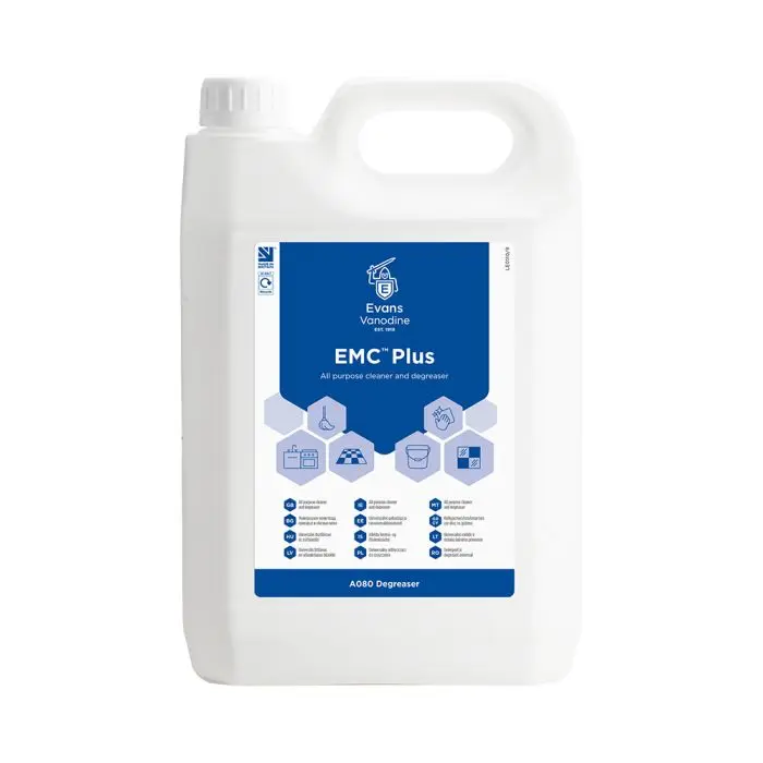 Evans E.M.C Plus All Purpose Cleaner +Degreaser 5ltr