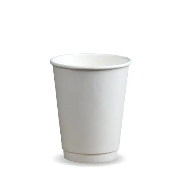 Double Wall Compostable Cup White 12oz x  500