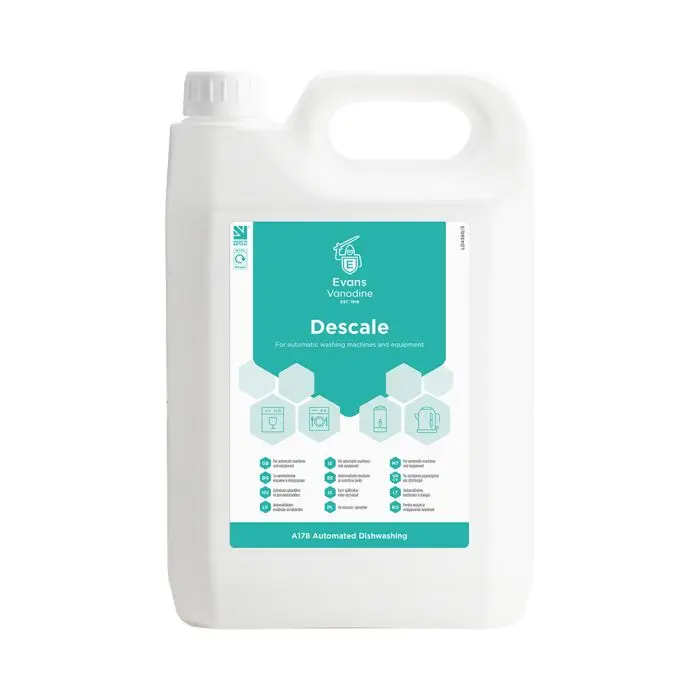 Evans Descale - concentrated machine descaler 5Ltr