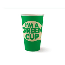 Single Wall Green Cup 16oz Case of 1000
