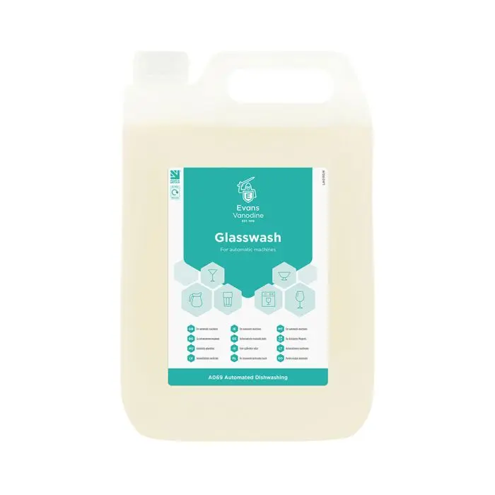 Evans Glasswash 1 x 5 Litre