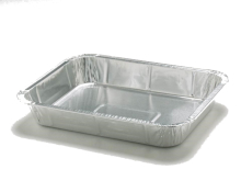 Rectangular Tray Bake Foil 323x201x33mm x 250