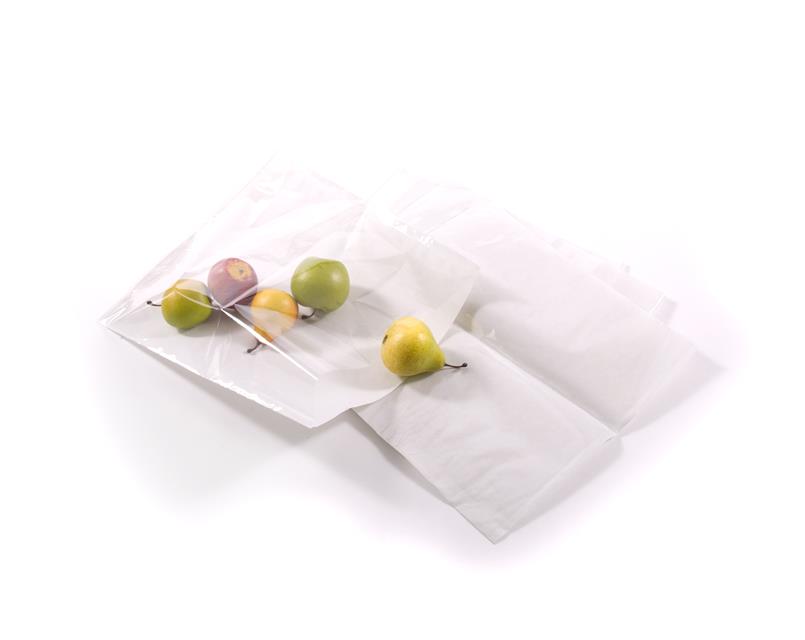 Strung Film Fronted Paper Bags 8"x 8" - pack of 1000