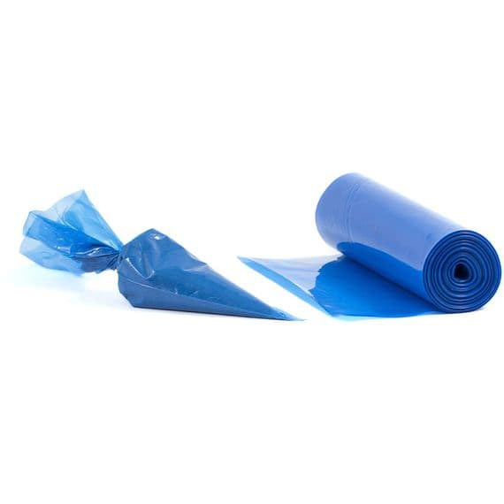 BLUE DISPOSABLE SAVOY PIPING BAGS 21" - x100