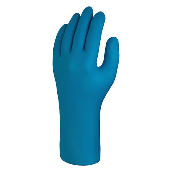 Skytec TX830 Long Cuff HD Blue Nitrile Gloves PAIR