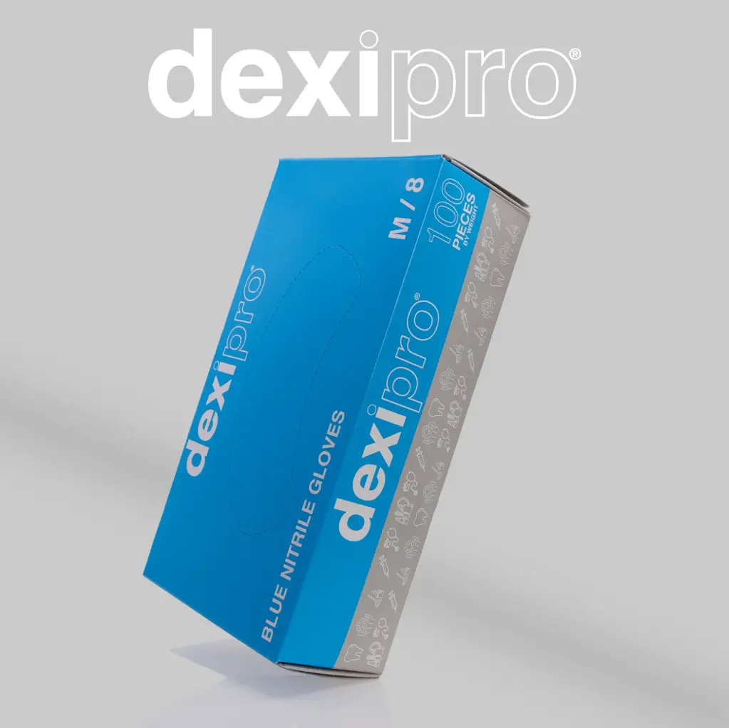 Dexipro 3.5g Blue Nitrile Glove 