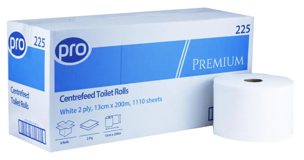 Centrefeed Toilet Rolls case of 6