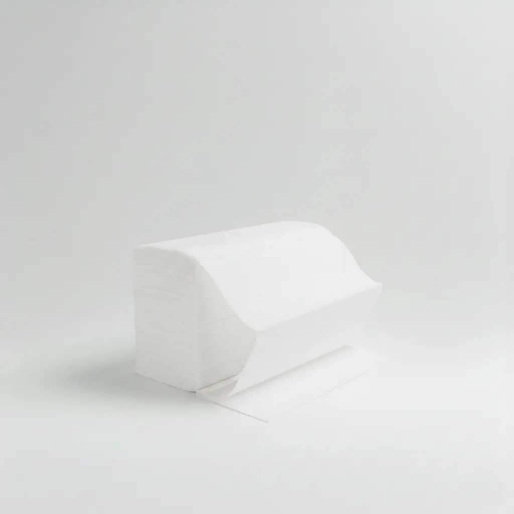 Hand Towel Z-Fold Large Hand Towel 2 ply White 23.5 x 24cm 3000 pack