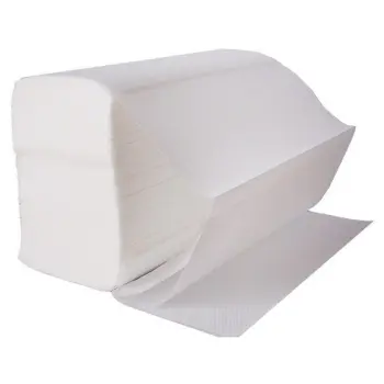 Z-Fold Hand Towel 2 ply White 20.5 x 24cm 3000 pack