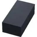 Dinner Napkin Black 2ply 8 Fold 40 x 40 cm 2000 Pack 