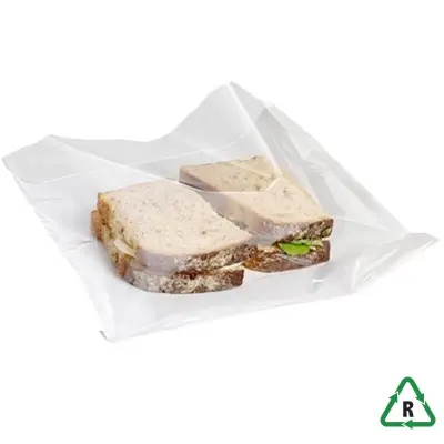 Strung Film Fronted Paper Bags 10"x 10" - x 1000