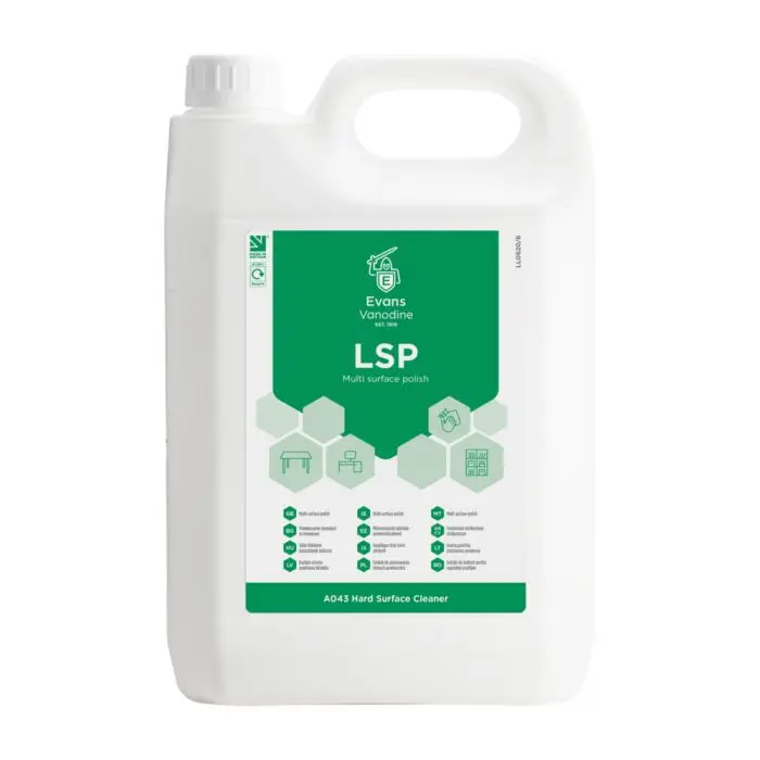 Evans L.S.P. Multi Surface Liquid Spray Polish 5 litre 