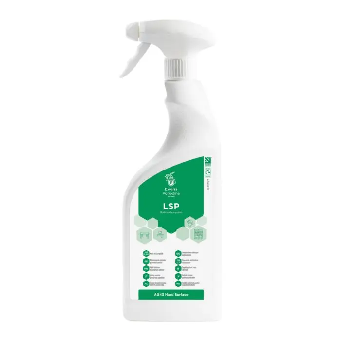 Evans L.S.P. Multi Surface Liquid Spray Polish 1 x 750ml 