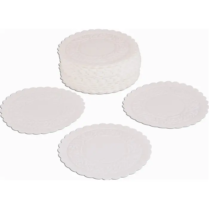  White Paper Coaster Waxed Back 82mm x 5000