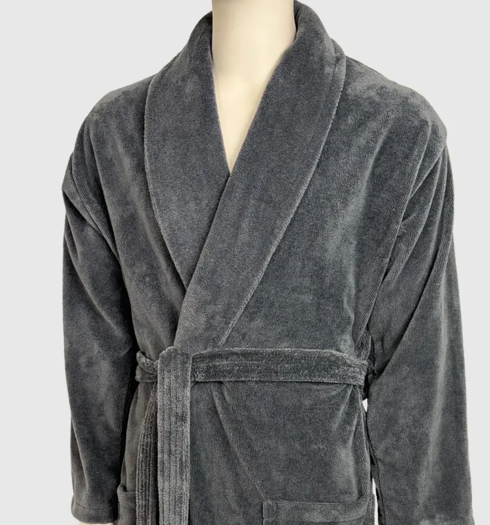 Classic Soft Robe - Grey