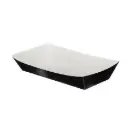 Medium Black Board Meal Tray 7.6" x  3.3"- Pack of 500