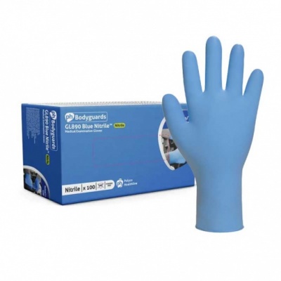 Polyco GL890 Blue Nitrile Glove