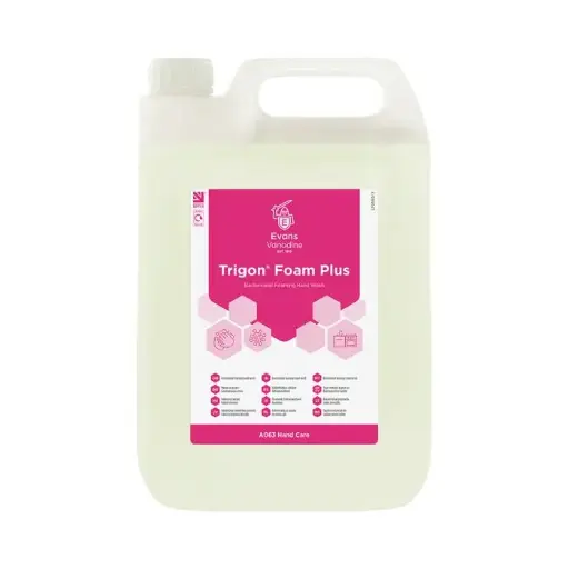 [EVHT050] Evans Handwash Trigon Foam Plus - 5 litres