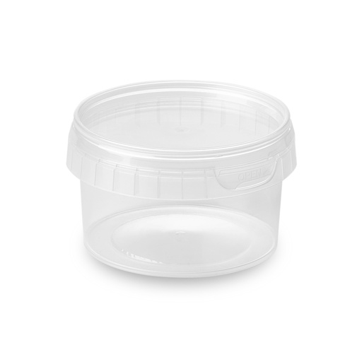 [DCIL500] Tamper-proof container with lid 240ml - Pack of 500