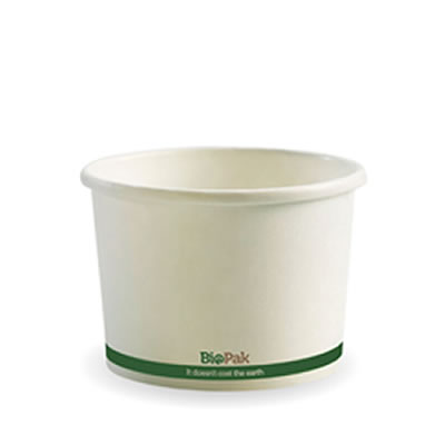 [BSCW008] 8oz Soup Container White (1000)