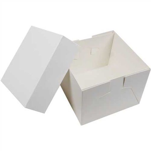 [CBPF106] Plain Cake Box 10x10x6" x 50