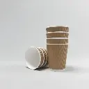 Ripple Cup Kraft 8oz  - case of 500