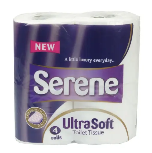 Serene Triple Quilted 3 ply Toilet Rolls
