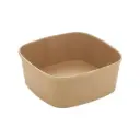 900ml Square Kraft Food Bowl- Pack of 300 