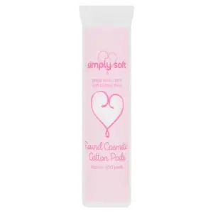 [CCWP124] Cosmetic Cotton Wool Pads - pack of 100 x 24 