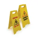 Wet Floor/Cleaning in Progress Sign