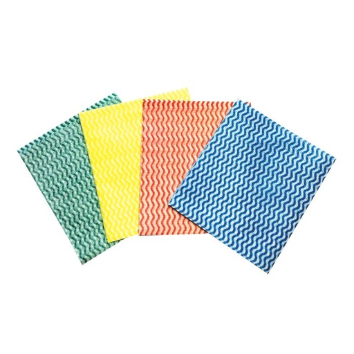 [PHAC025] Disposable Anti Bacterial Cloths Yellow  (Pack of 25) 