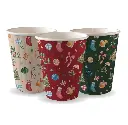 Double Wall Christmas Series Bio Cups 12oz   x 500