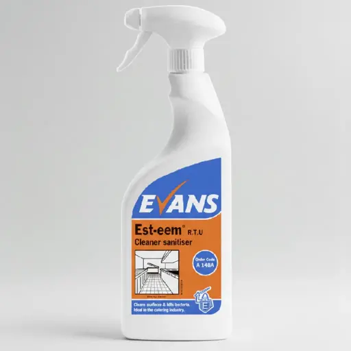 [EECS001] Esteem Kitchen Cleaner/Sanitiser RTU- 1x750ml 