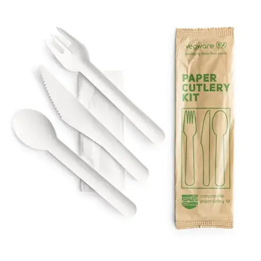 [PKFS500] Paper Cutlery Set - Pack of 500