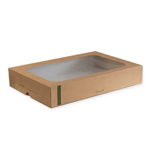 [VWLP025] Sandwich Platter Box with Insert Large pack of 25