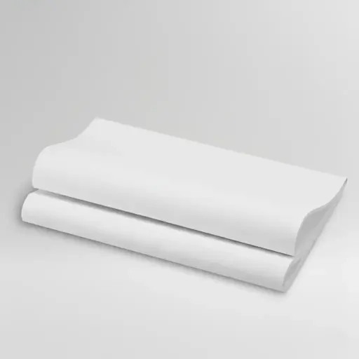 [DPAL500] Airlaid Dinner Napkin-White 8-Fold 40x40 packs of 500 