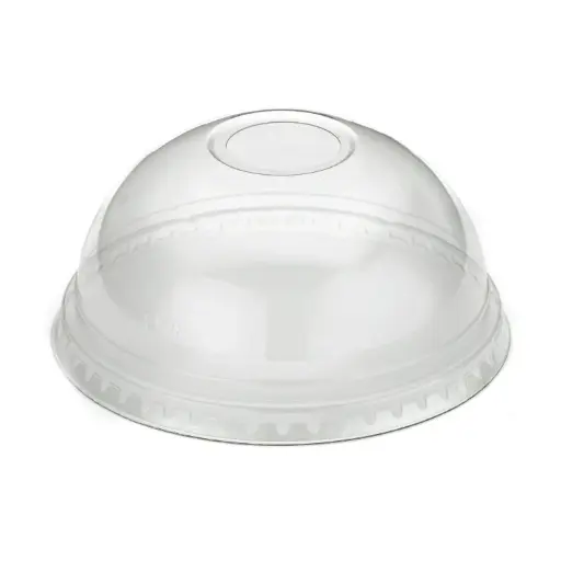 [DPSL126] Lid Domed for Smoothie Cup 95mm 12-16oz Clear x 1000 