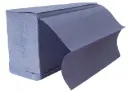1 ply Blue Interfold Hand Towel 25cm x19cm box of 3,600 