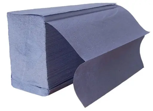 [ITBT360] 1 ply Blue Interfold Hand Towel 25cm x19cm box of 3,600 