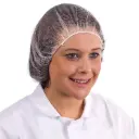 Mesh Hairnet white - pack of 100x10