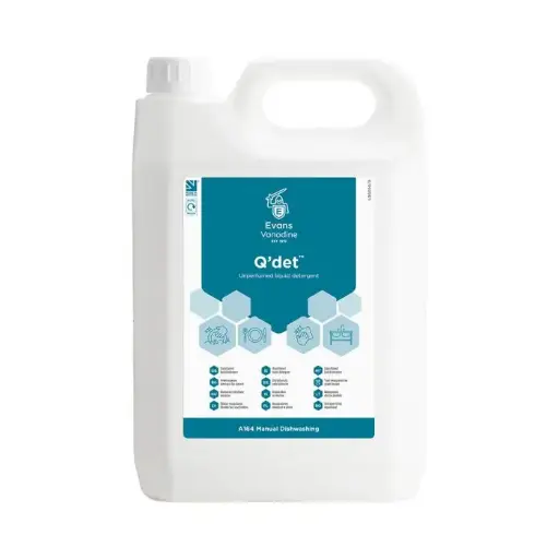[PHQD050] Evans Q'Det Superior Washing Up Liquid 5 Litres 