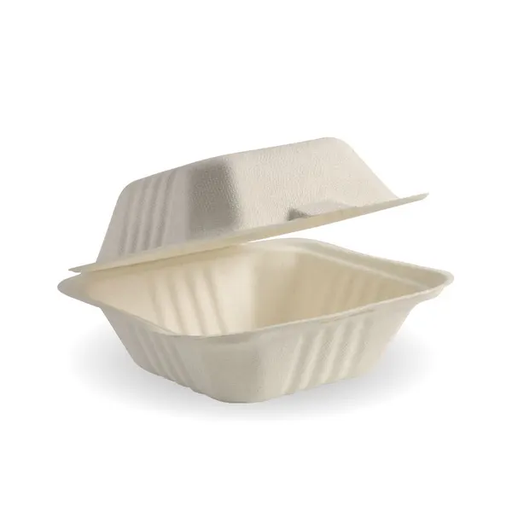 [BSBC006] Sugarcane Burger Clam 6" White x 400