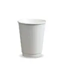 Double Wall Compostable Cup White 12oz x  500