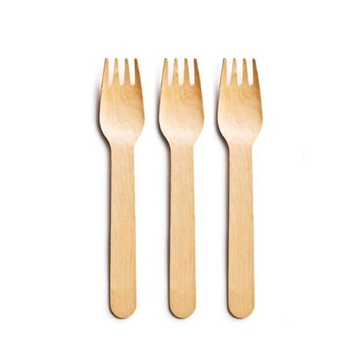 [BWC002] Cutlery Wooden Fork 16cm - Pack of 1,000