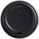 z. Lid - Black Sip Thru PS 8oz x 1000