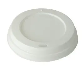 [DLWP120] z. White Sip Thru Lid 12 to 16oz x1000