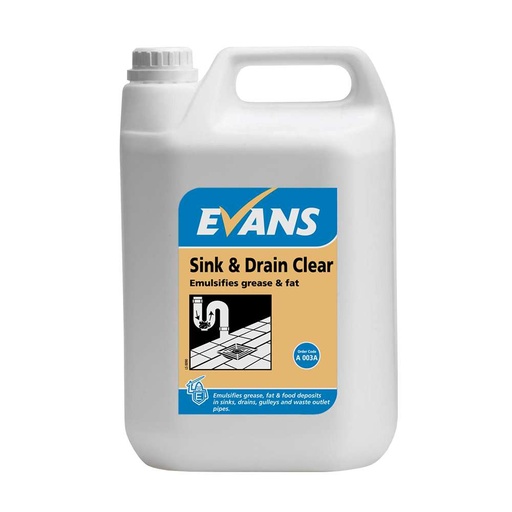 [ASDC050] Sink and Drain Clear 5 Litre